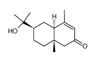 (5R,7R,10S)-isopterocarpolone结构式