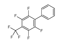 1,2,4,5-tetrafluoro-3-phenyl-6-(trifluoromethyl)benzene Structure