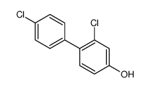 3-chloro-4-(4-chlorophenyl)phenol Structure