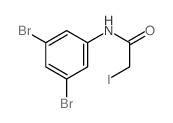 Acetamide,N-(3,5-dibromophenyl)-2-iodo- structure