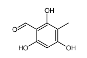 2,4,6-三羟基-3-甲基苯甲醛结构式
