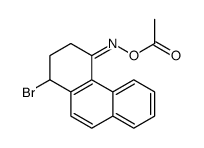 ((1-Bromo-2,3-dihydro-1H-phenanthren-4-ylidene)amino) acetate Structure