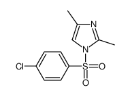 1-(4-chlorophenyl)sulfonyl-2,4-dimethylimidazole Structure