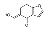 5-hydroxymethylene-6,7-dihydrobenzo[b]furan-4(5H)-one Structure