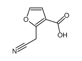 3-Furancarboxylicacid,2-(cyanomethyl)-(9CI)结构式
