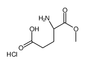 (4S)-4-amino-5-methoxy-5-oxopentanoic acid,hydrochloride结构式