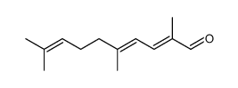 2,5,9-Trimethyl-2,4,8-decatrienal结构式