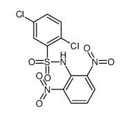 2,5-dichloro-N-(2,6-dinitrophenyl)benzenesulfonamide Structure