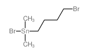 bromo-(4-bromobutyl)-dimethyl-stannane Structure