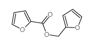 2-Furancarboxylic acid,2-furanylmethyl ester structure