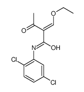 N-(2,5-dichlorophenyl)-2-(ethoxymethylidene)-3-oxobutanamide Structure