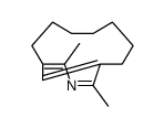 10,12-dimethyl-11-azabicyclo[7.3.1]trideca-1(13),9,11-triene结构式