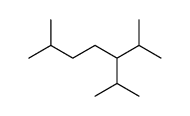 2,6-dimethyl-3-propan-2-ylheptane结构式