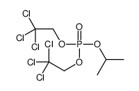 propan-2-yl bis(2,2,2-trichloroethyl) phosphate结构式