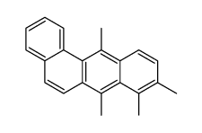 7,8,9,12-Tetramethylbenz[a]anthracene structure