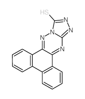 11H-phenanthro[9,10-e][1,2,4]triazolo[4,3-b][1,2,4]triazine-12-thione Structure