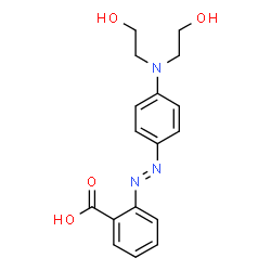2-[4-(bis(2-hydroxyethyl)amino)phenyl]diazenylbenzoic acid picture