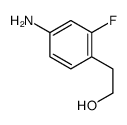 Benzeneethanol, 4-amino-2-fluoro- (9CI) Structure