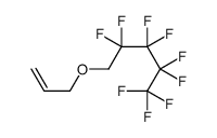 1,1,1,2,2,3,3,4,4-nonafluoro-5-prop-2-enoxypentane结构式