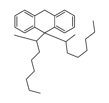 10,10-di(octan-2-yl)-9H-anthracene Structure
