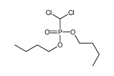 1-[butoxy(dichloromethyl)phosphoryl]oxybutane Structure