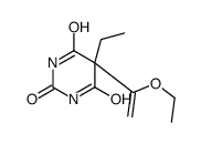 5-(1-Ethoxyvinyl)-5-ethylbarbituric acid structure