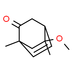 Bicyclo[2.2.2]oct-5-en-2-one, 8-methoxy-1,8-dimethyl- (9CI)结构式