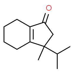1H-Inden-1-one,2,3,4,5,6,7-hexahydro-3-methyl-3-(1-methylethyl)-(9CI) Structure