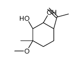 1,2-Cyclohexanediol,3-methoxy-3-methyl-6-(1-methylethenyl)-,(1R,2R,3R,6R)-rel-(9CI) Structure