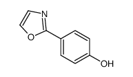 4-(噁唑-2-基)苯酚结构式