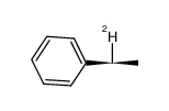 (S)-(+)-1-phenylethane-1-d1结构式