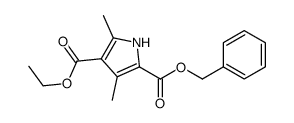 2-BENZYL 4-ETHYL 3,5-DIMETHYL-1H-PYRROLE-2,4-DICARBOXYLATE picture