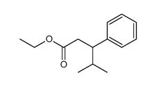 (+/-)-ethyl 4-methyl-3-phenylpentanoate结构式