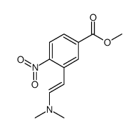 methyl 3-[2-(dimethylamino)ethenyl]-4-nitrobenzoate Structure