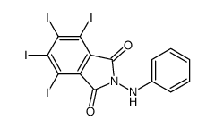 Phthalimide, N-anilinotetraiodo-结构式