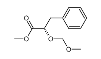 methyl (2S)-2-methoxymethoxy-3-phenylpropanoate Structure