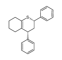 3,5-diphenyl-2-thiabicyclo(4.4.0)dec-Δ1,6-ene Structure