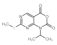 1-异丙基-7-(甲基硫代)-1H-嘧啶并[4,5-d][1,3]噁嗪-2,4-二酮图片