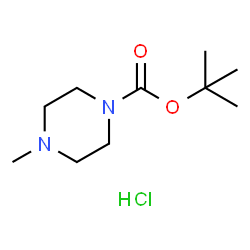 1-isobutoxycarbonyl-4-methylpiperazine结构式