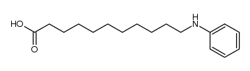 11-anilino-undecanoic acid Structure