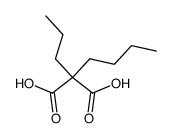 butyl-propyl-malonic acid Structure