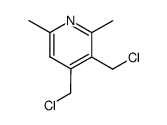 Pyridine,3,4-bis(chloromethyl)-2,6-dimethyl-(8CI) picture