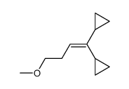 1,1,-dicyclopropyl-4-methoxy-1-butene Structure