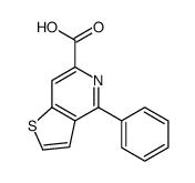 4-phenylthieno[3,2-c]pyridine-6-carboxylic acid结构式