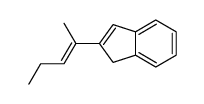 2-pent-2-en-2-yl-1H-indene结构式