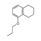 propyl-(5,6,7,8-tetrahydro-[1]naphthyl)-ether Structure