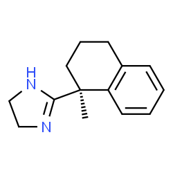 1H-Imidazole,4,5-dihydro-2-[(1S)-1,2,3,4-tetrahydro-1-methyl-1-naphthalenyl]-(9CI)结构式