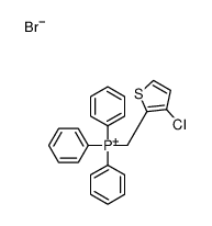 (3-chlorothiophen-2-yl)methyl-triphenylphosphanium,bromide结构式