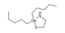 2-azanidylethanethiolate, dipentylgermanium结构式