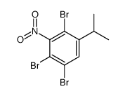 1,2,4-tribromo-5-isopropyl-3-nitro-benzene Structure